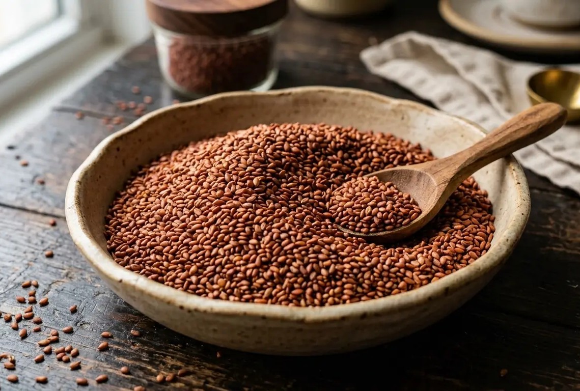 Red Sesame (Double Skin)