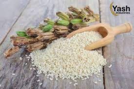 white sesame seeds